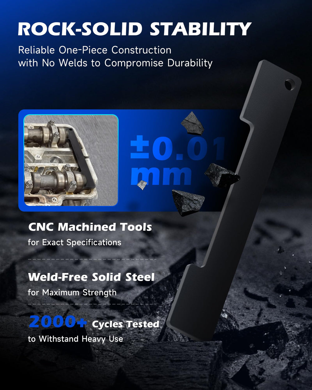Orion Motor Tech 1045 carbon steel timing tools for durable performance