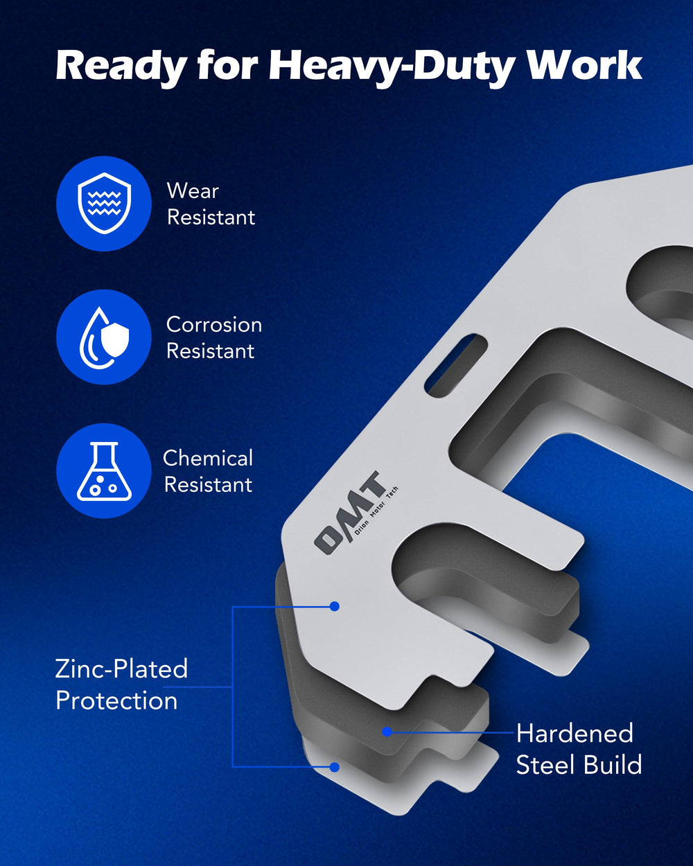Orion Motor Tech 1045 steel construction offers durable timing tool for repeated use.