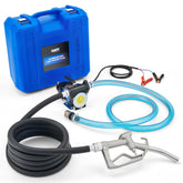 Orion Motor Tech 12V fuel transfer pump kit in action for fast, controlled fueling