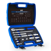 Orion Motor Tech 14pc spark plug socket set with magnetic sockets for easier plug removal in tight spaces.