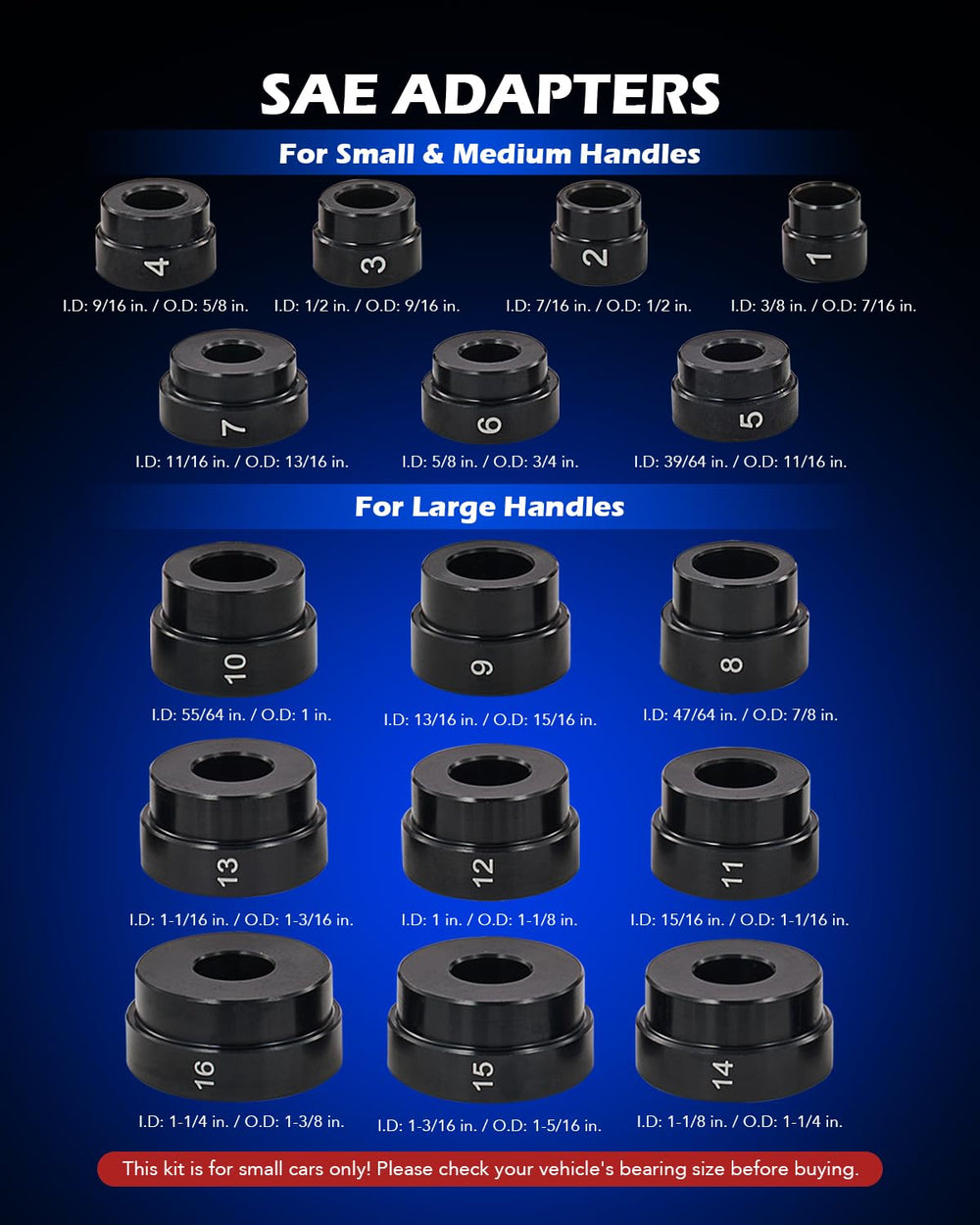 Orion Motor Tech bearing-race-installation image demonstrates damage-free fit