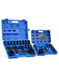 Orion Motor Tech 34pc wheel bearing puller kit in use for easy removal