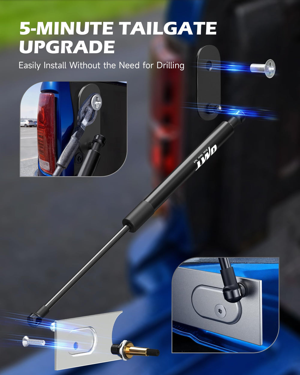 Orion Motor Tech 45-grade steel durability highlights rugged construction.