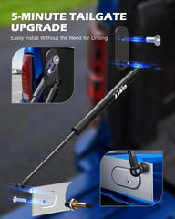 Orion Motor Tech 45-grade steel durability highlights rugged construction.