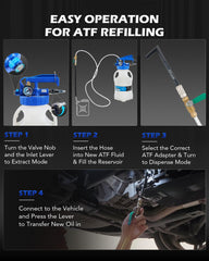 Orion Motor Tech 6L bleeder set ready for efficient fluid changes.