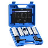 Orion Motor Tech 7pc O2 sockets in 22, 27, 29 mm for tight spaces and quick removal