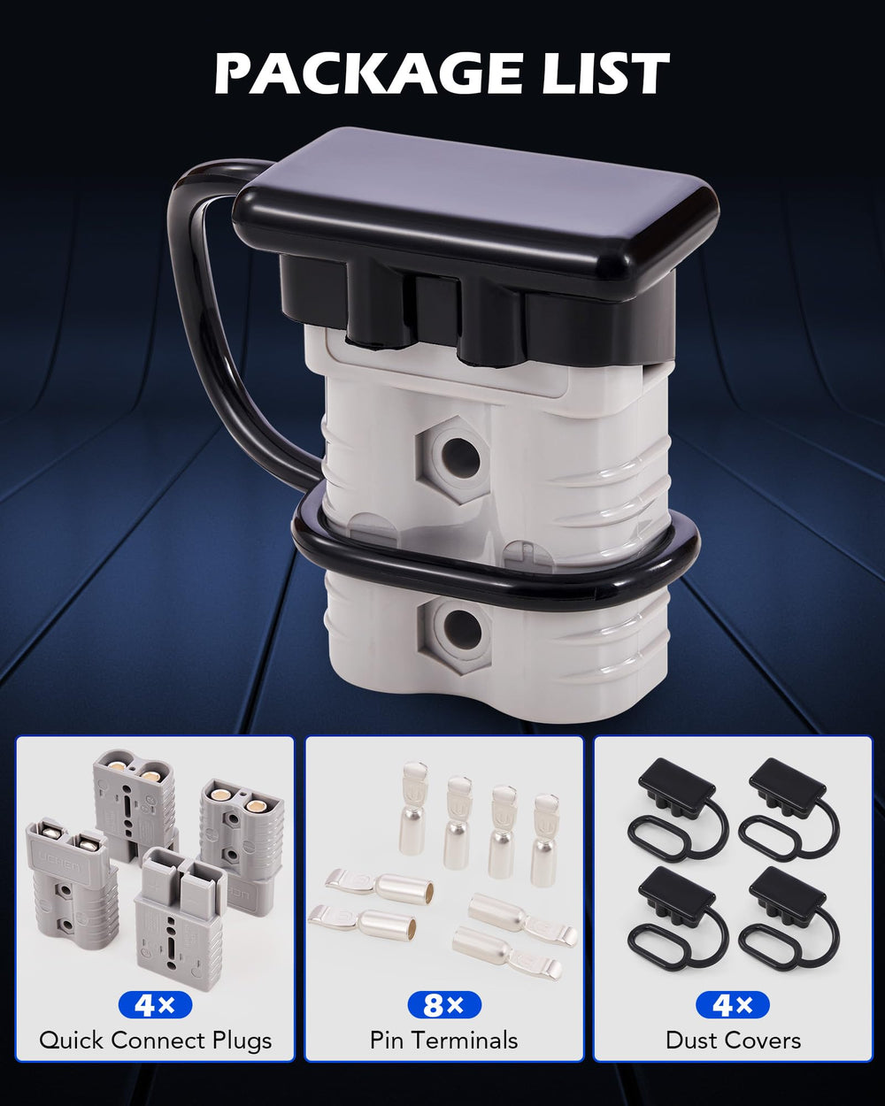 Orion Motor Tech silver-plated-terminals deliver durable, corrosion-resistant connections