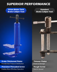 Eight millimeter thick plates provide even pressure during spreading