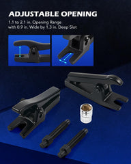 Orion Motor Tech adjustable opening ball joint separator fits many vehicles.