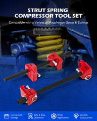 Orion Motor Tech set in use during safe spring compression