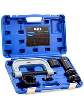 Orion Motor Tech ball joint press tool in action for easy removal
