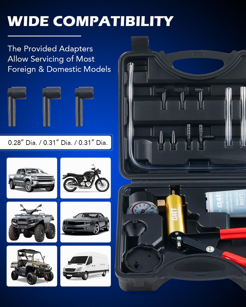 Orion Motor Tech compact case keeps parts organized between jobs.