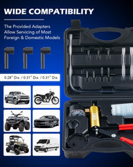 Orion Motor Tech compact case keeps parts organized between jobs.