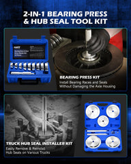 Orion Motor Tech nine-pack bearing adapters for versatile applications.