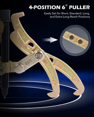 Orion Motor Tech bearing puller set built for durable bearing removal.