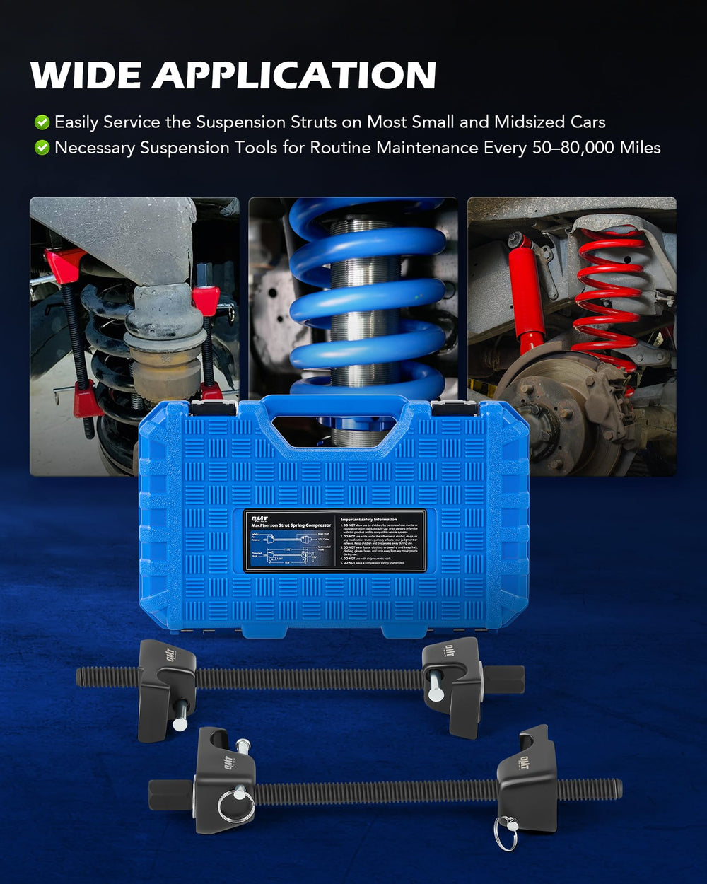 Orion Motor Tech blow-molded case keeps tools organized and portable