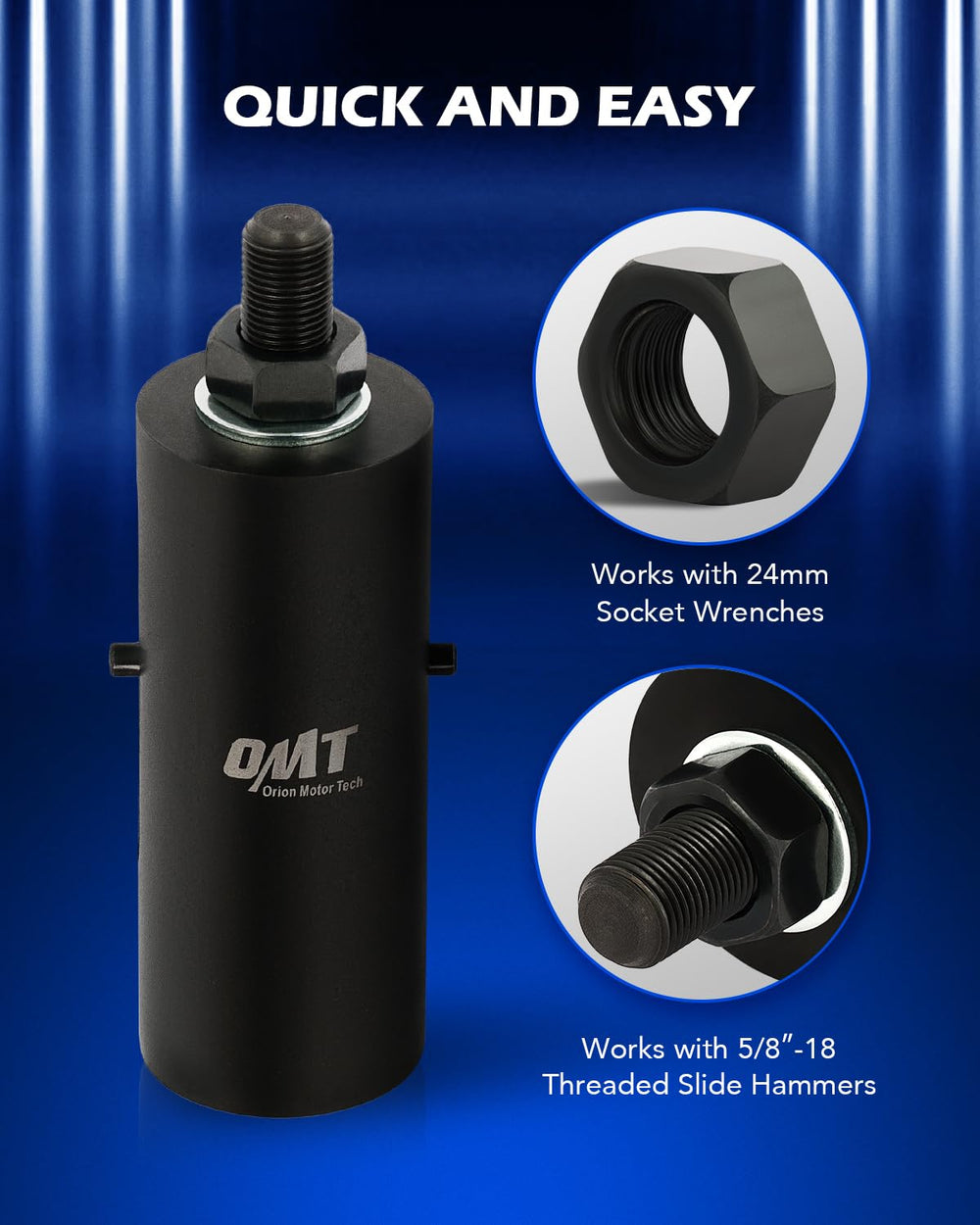 Orion Motor Tech carbon steel build showing rugged durability