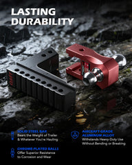 Orion Motor Tech chrome-plated balls resist corrosion for long-term use.
