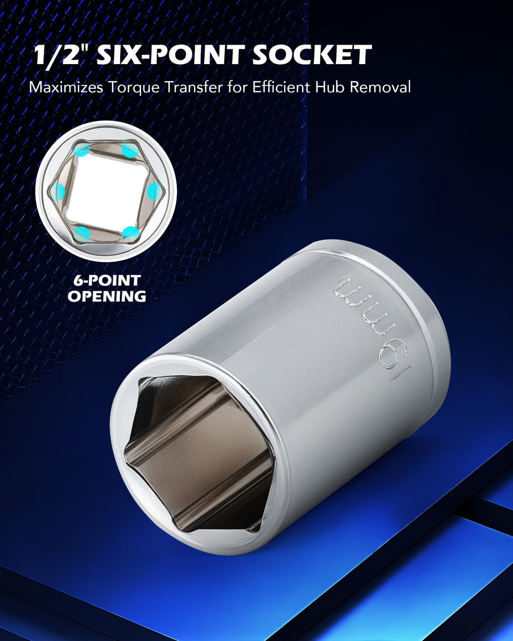 Orion Motor Tech chrome-plated finish for corrosion resistance