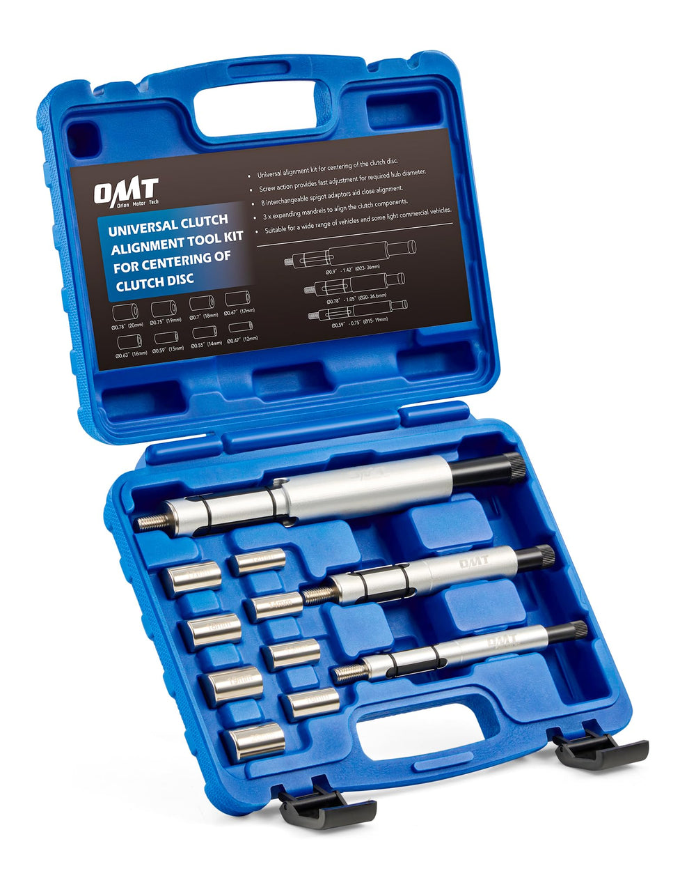 Orion Motor Tech clutch alignment tool 11pc kit for precise installation