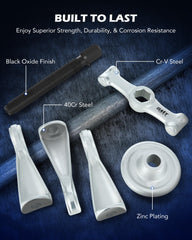 Orion Motor Tech compatible for a wide range of vehicles, simplifying brake hub work.