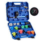 Orion Motor Tech coolant tester kit cover showing organized storage for fast cooling-system checks.