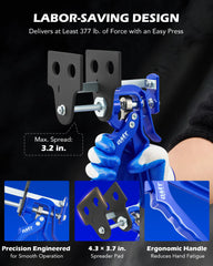 Orion Motor Tech corrosion-resistant finish withstands tough workshop conditions.