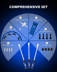 Orion Motor Tech corrosion-resistant chrome finish tools designed for long-term tire servicing