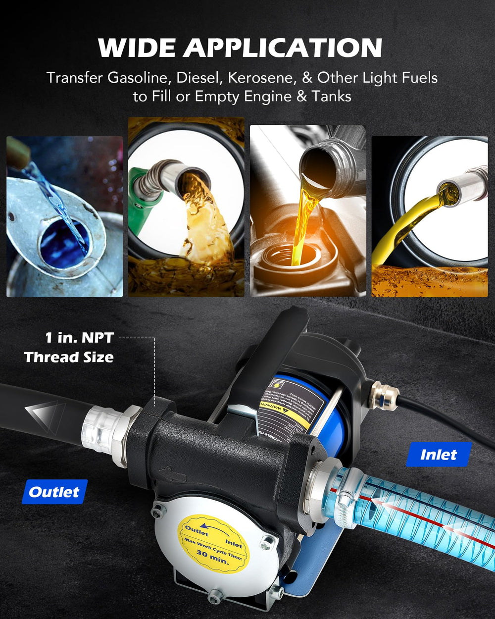 Orion Motor Tech diesel-kerosene-light-fuels versatility for various fuels
