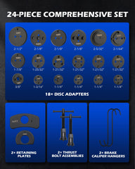 Orion Motor Tech disc adapters collection fits many vehicles for broad compatibility