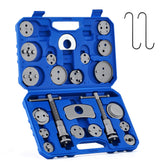 Orion Motor Tech brake caliper tool set with case and adapters ready for quick maintenance.