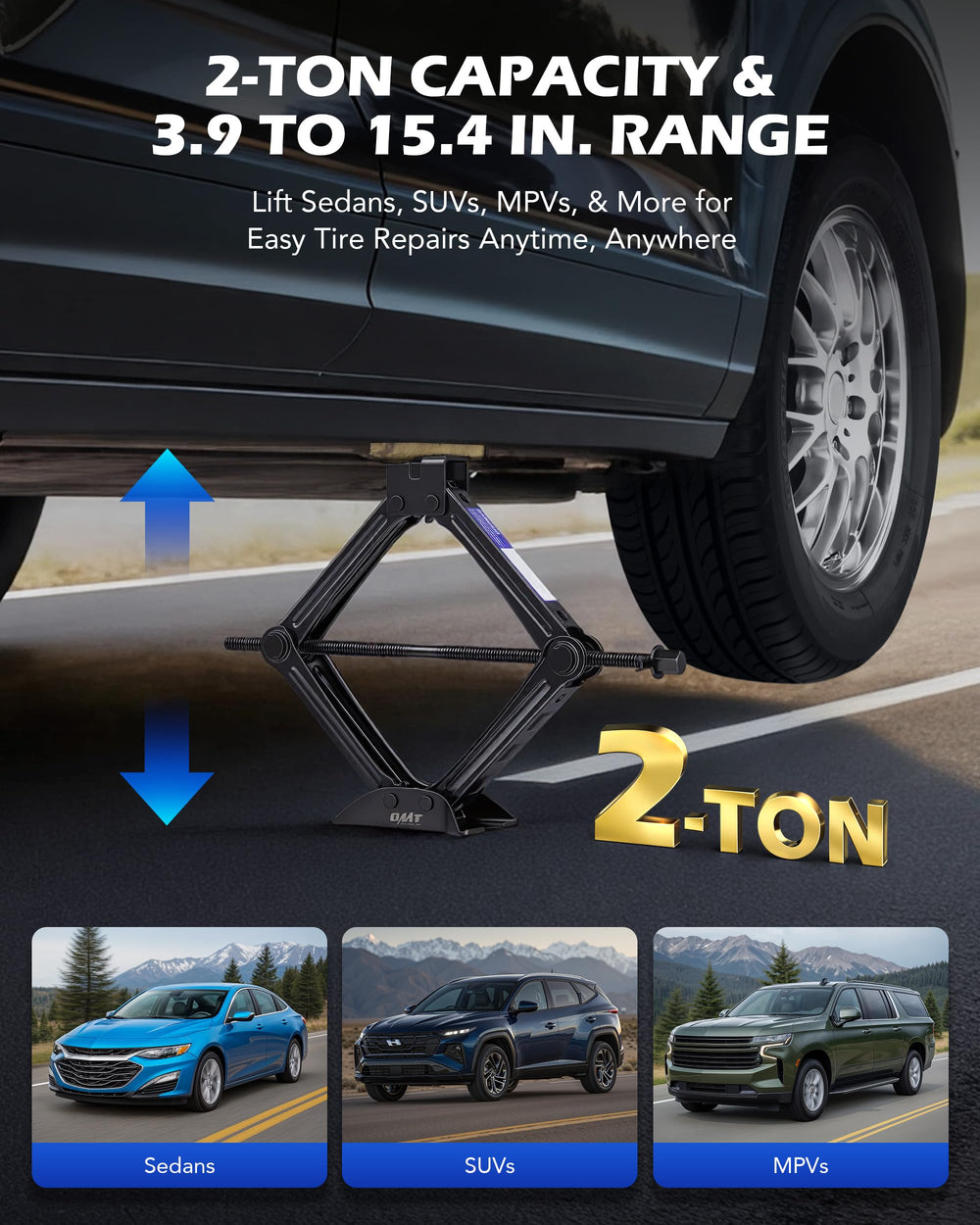 Dual-action lift mechanism halves lifting effort for smoother operation