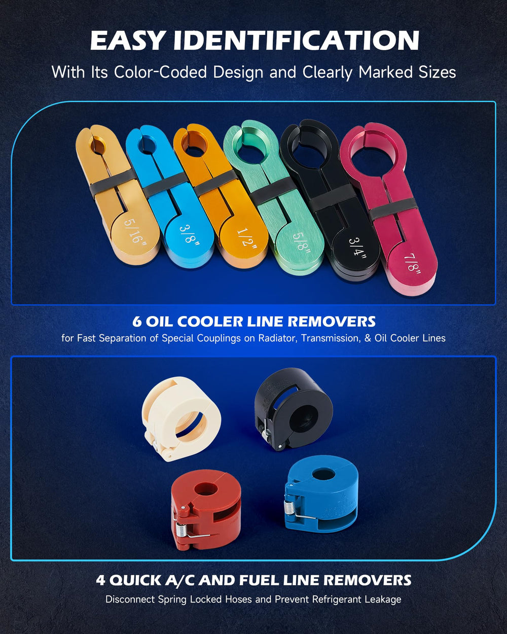 Orion Motor Tech durable anodized aluminum tools for everyday workshop use.