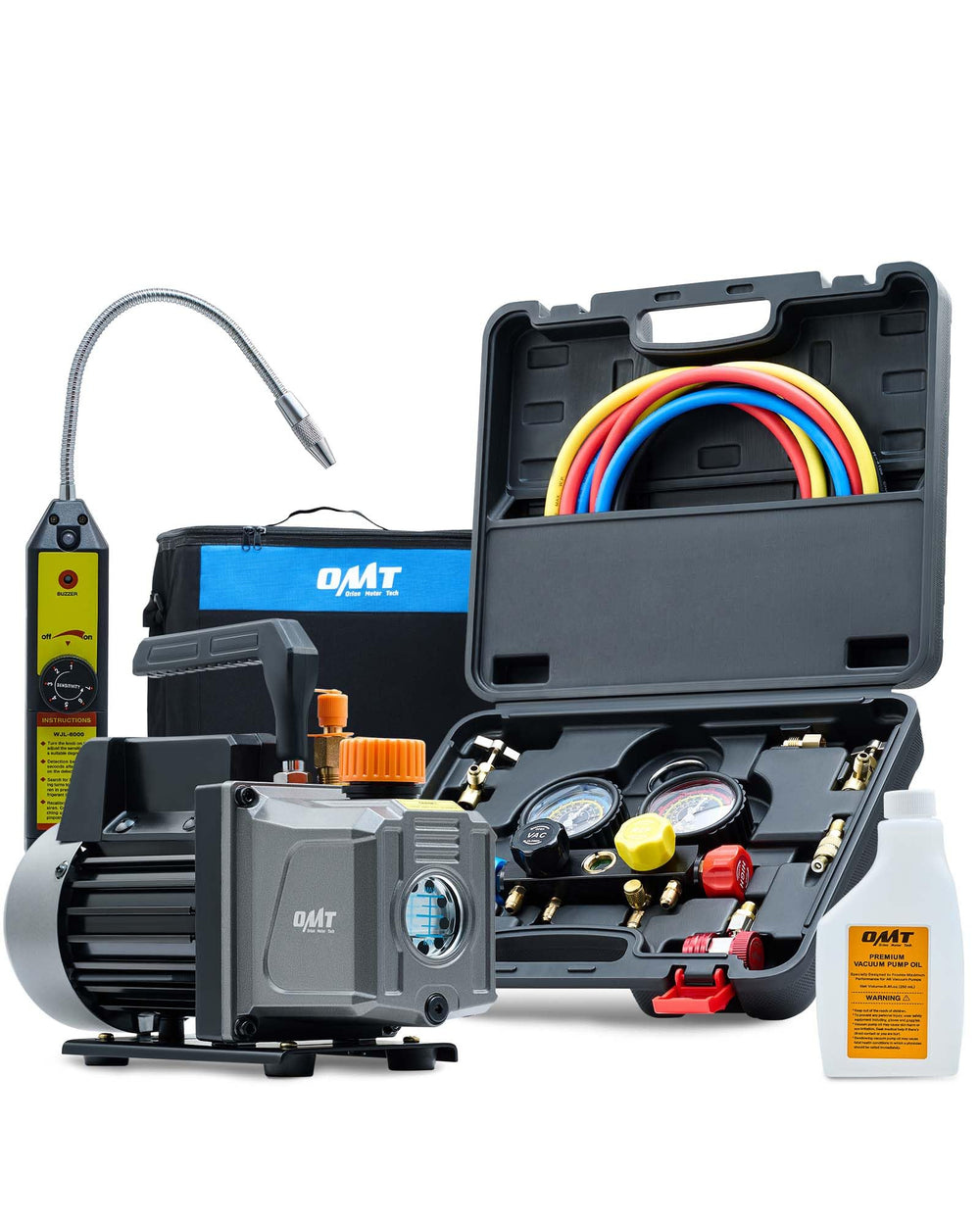 Orion Motor Tech durable storage case keeps tools organized during transport.