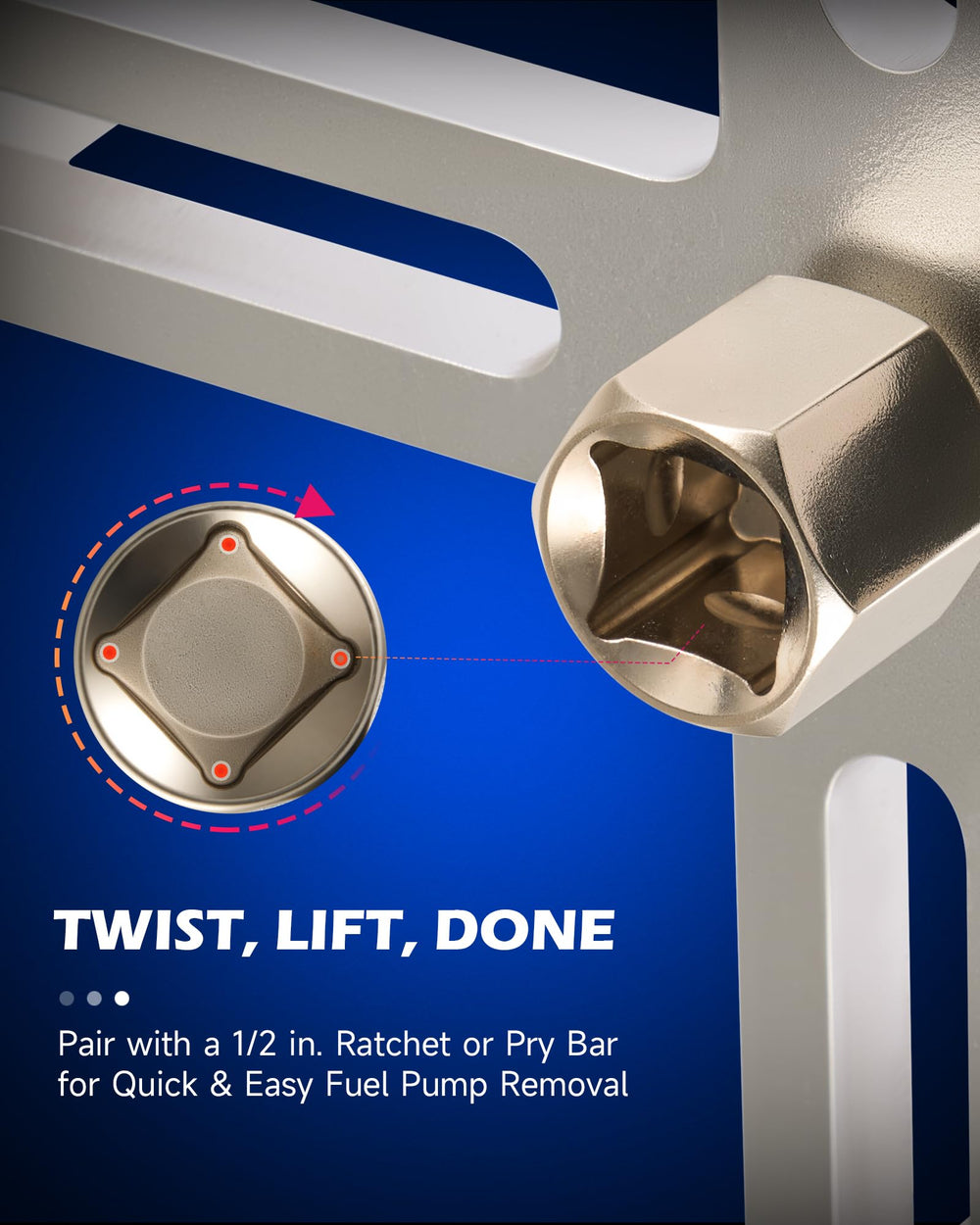 Ideal for both DIYers and professionals working on cars and SUVs.