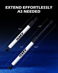 Orion Motor Tech complete tailgate damper kit ready for easy upgrade.