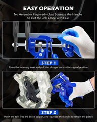 Orion Motor Tech easy press action delivers strong force with minimal effort.