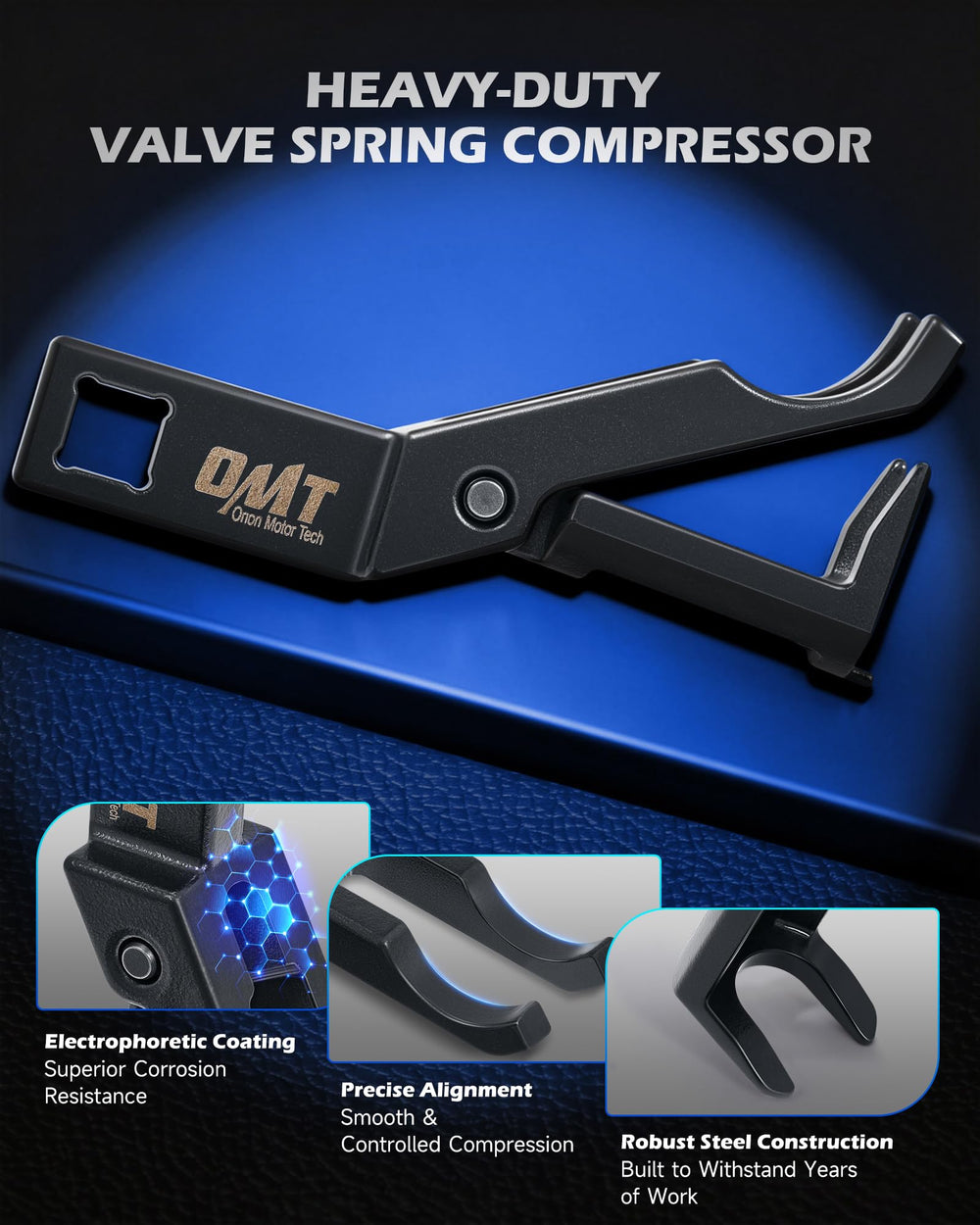 Orion Motor Tech electrophoretic coating protects against wear and corrosion.