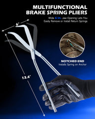 Orion Motor Tech ergonomic-handled tools reduce effort during brake work