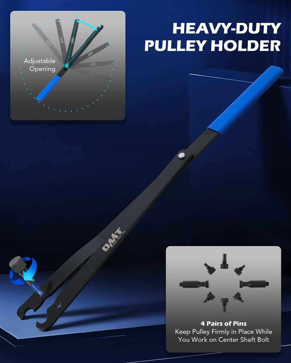 Orion Motor Tech extended-handle wrenches for extra leverage in tight spaces