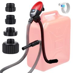 Orion Motor Tech fuel transfer pump with 3.2 GPM flow for quick can topping.