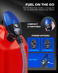 Orion Motor Tech AA battery option enables portability.