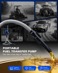 Orion Motor Tech extended 51-inch hose reaches bottom of cans.