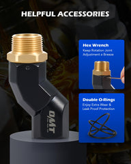 Orion Motor Tech compatible with gasoline, diesel, and kerosene for versatile fueling