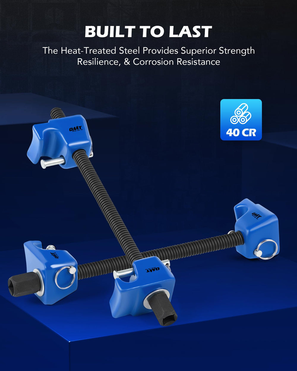 Orion Motor Tech galvanized end pieces resisting corrosion during use