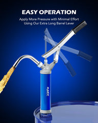 Heavy-duty AISI 1045 steel construction endures daily use