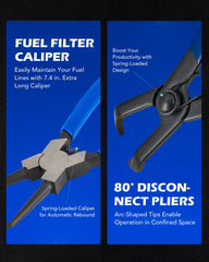 Orion Motor Tech hose clamp clip simplifies fuel line work