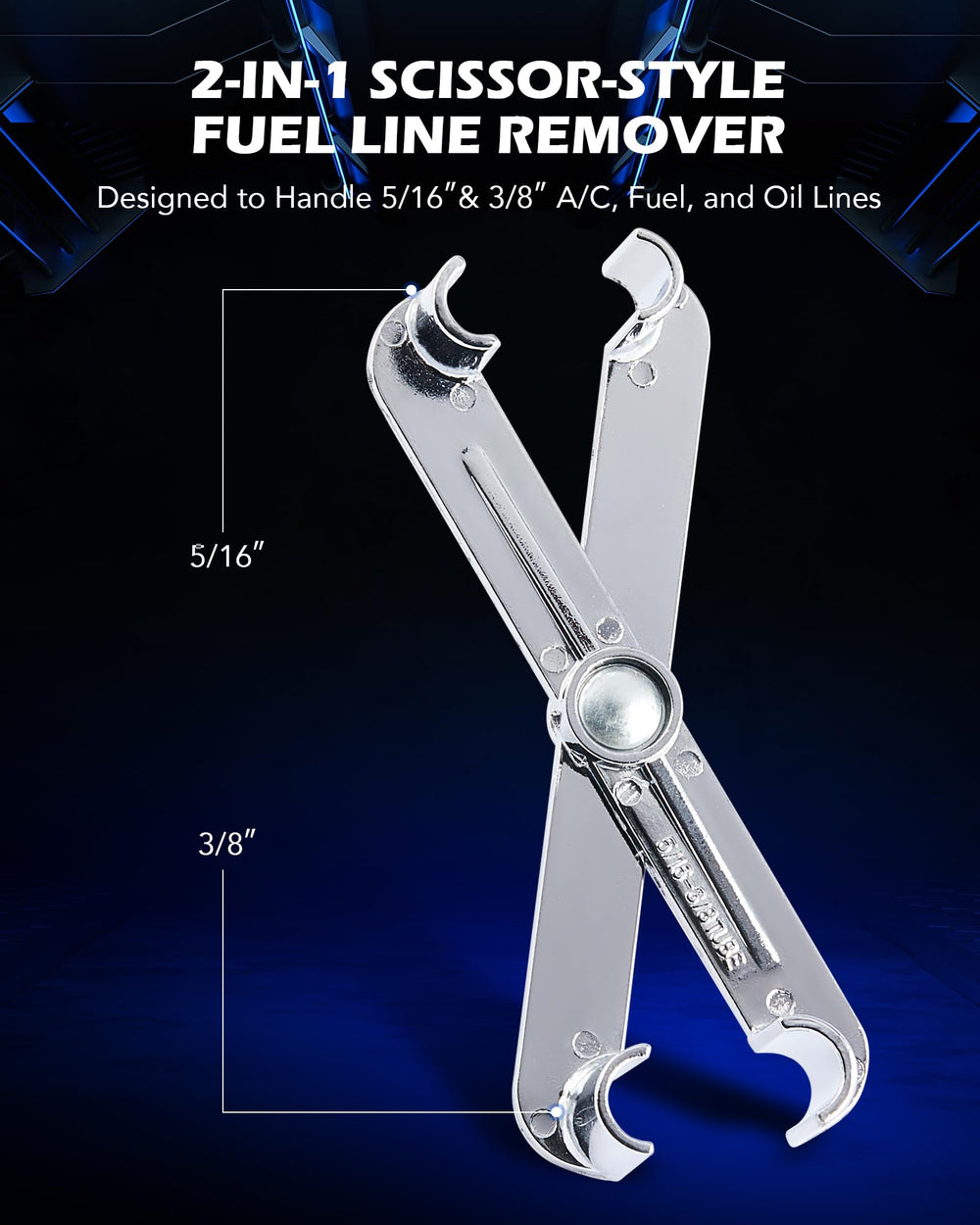 Orion Motor Tech blow-molded case keeps tools neatly organized.