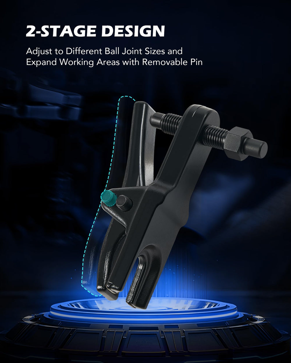 Orion Motor Tech inner tie rod teeth grip for secure operation.