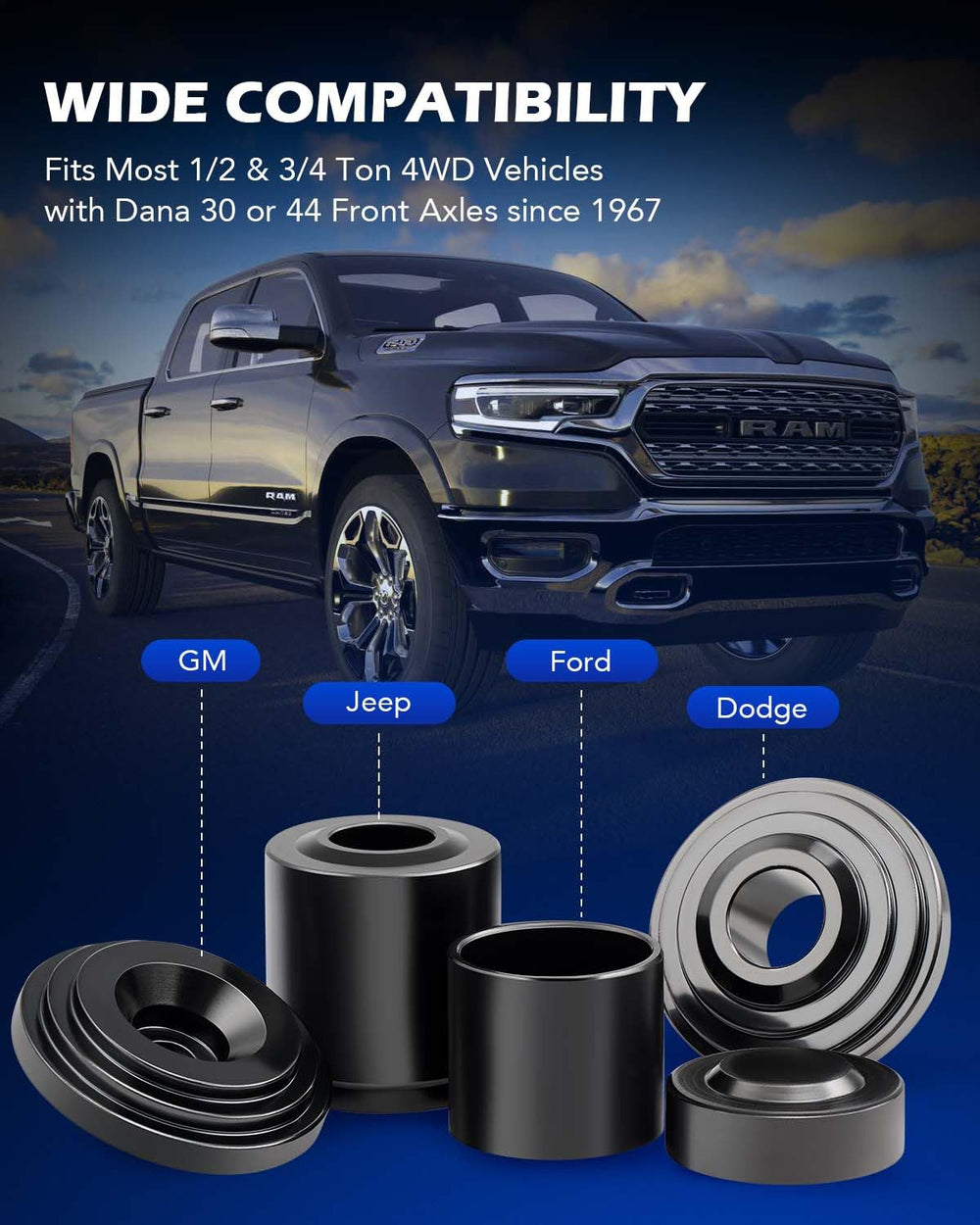 Orion Motor Tech installation cup adapter enabling precise fitment